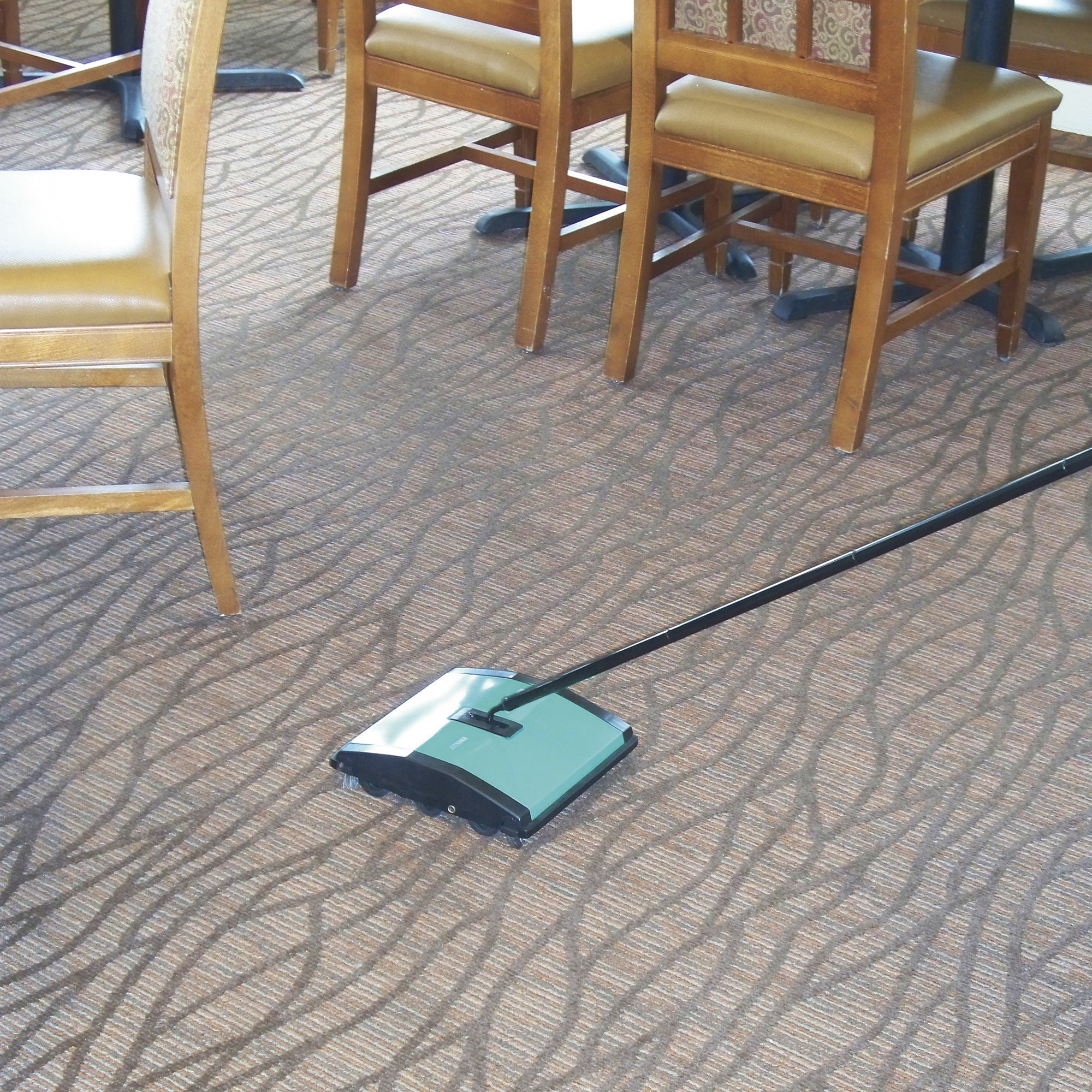 Bissell Big Green 9 1/2in.W Commercial Manual Sweeper, Model# BG23